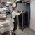 Concert hall lifter in kitchen